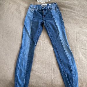 Pacsun Multi-Colored High Rise Ankle Jegging Size 22